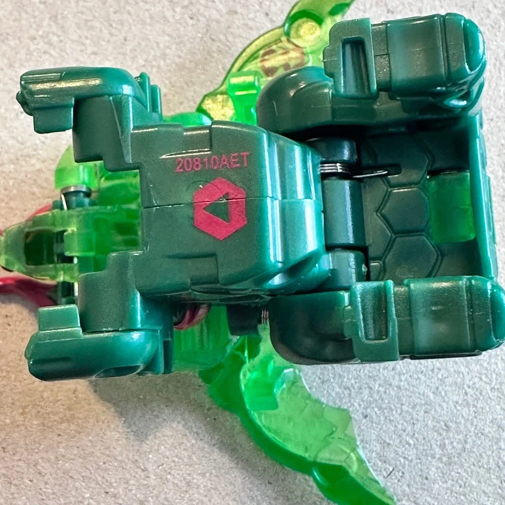 Bakugan Battle Brawlers‎ Ventus Sabator Green Translucent 400G 20810AET Figure